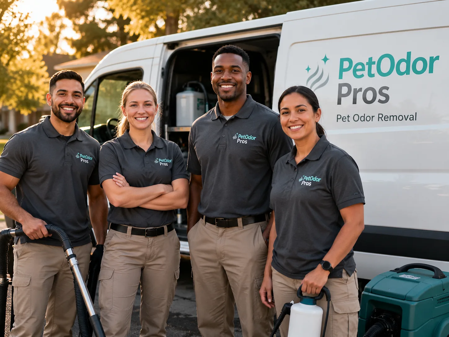 Pet Odor Removal team serving Conroe, TX